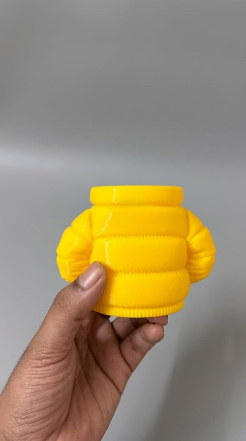 Lit Jacket Desk Organizer | Yellow